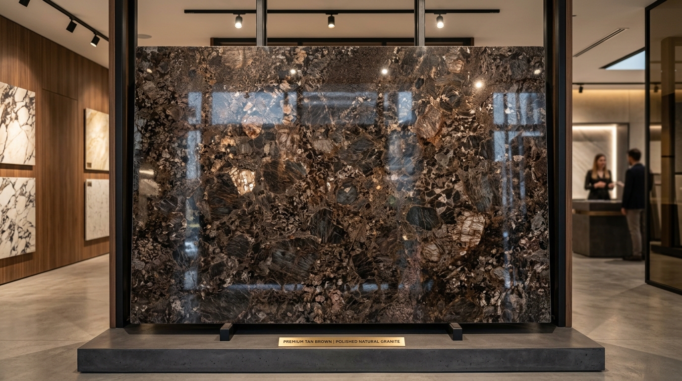 Tan Brown Granite Hayathnagar